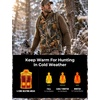 TIDEWE Heated Vest for Men with Battery Pack, Camo Heated Hunting Vest(Truetimber Kanati)
