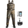 TIDEWE Breathable Chest Waders, Waterproof Insulated Hunting Waders